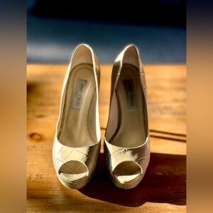 Jimmy Choo Platform Peep Toe Heels